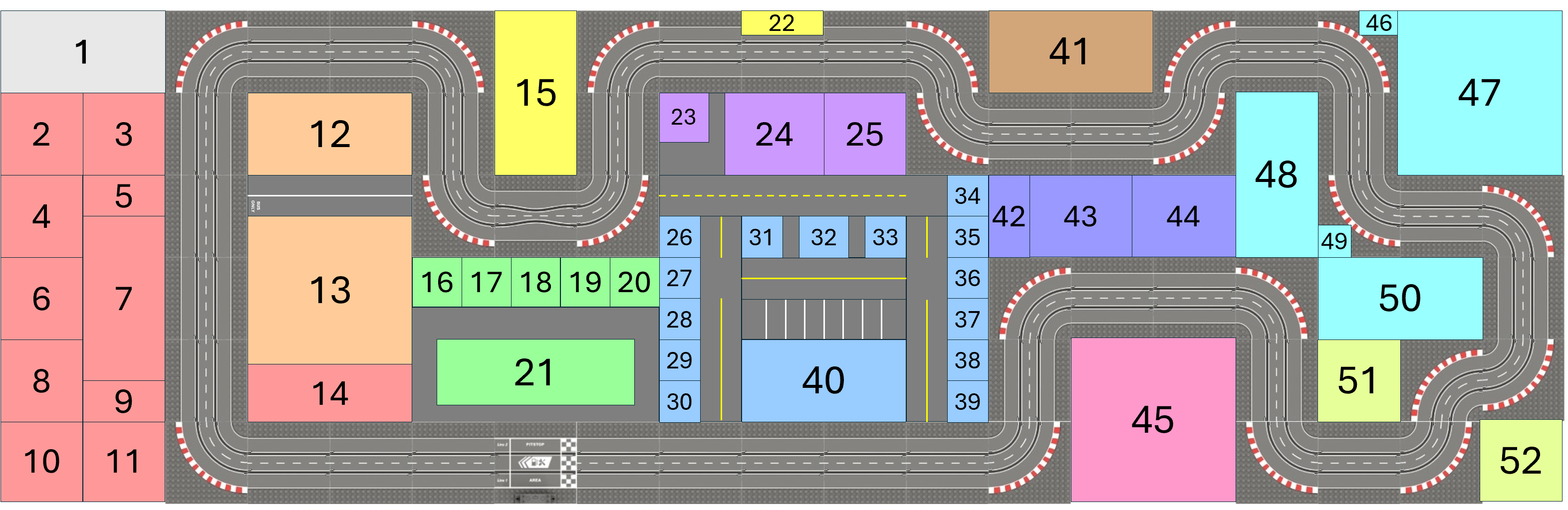 The Town of Eureka Layout